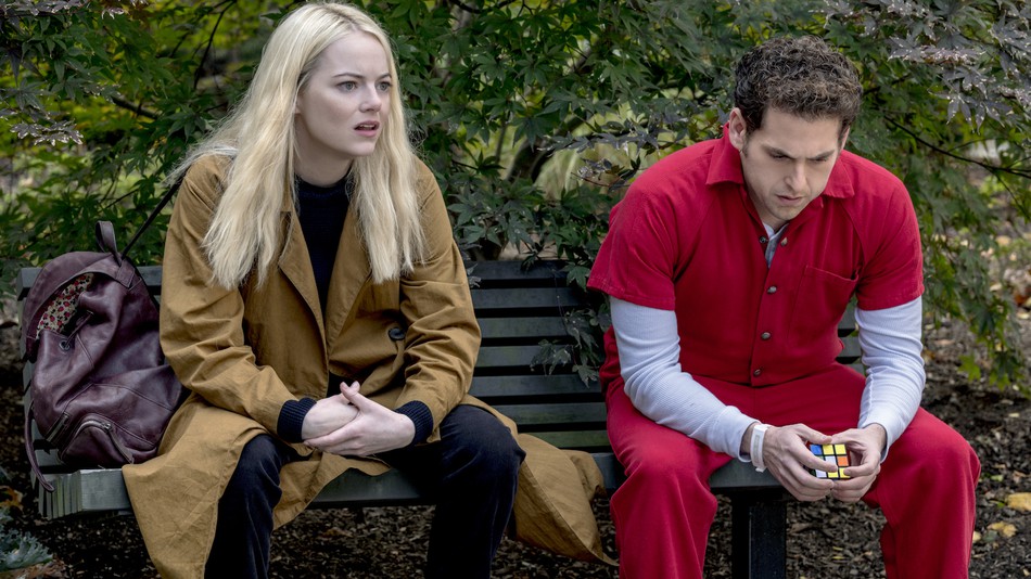 Maniac, Netflix, serial, recenzja, najgorsze seriale, najlepsze seriale, wrzesień 2018, Annie, Owen, Emma Stone, Jonah Hill