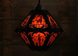 Updated images of The Pumpkin Dream on Halloween Lantern for Bindlegrim holiday products