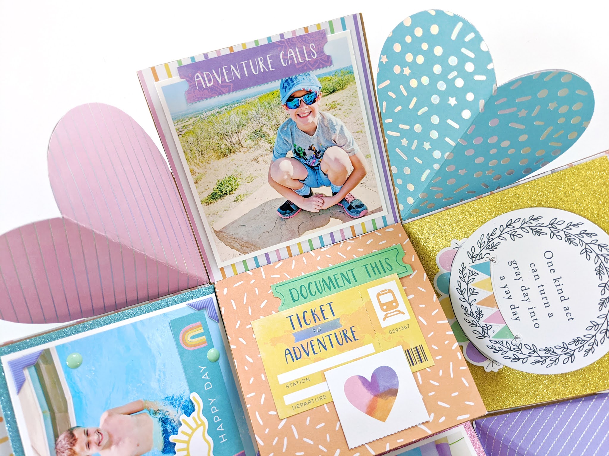 Michaels Small Explosion Box for Fox Paige Taylor Evans