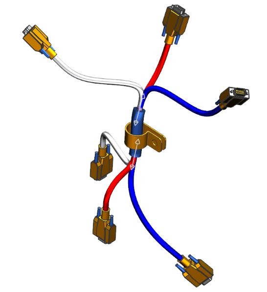TechDesign 6. Siemens Unigraphics NX Electrical Routing/Wiring Harness.