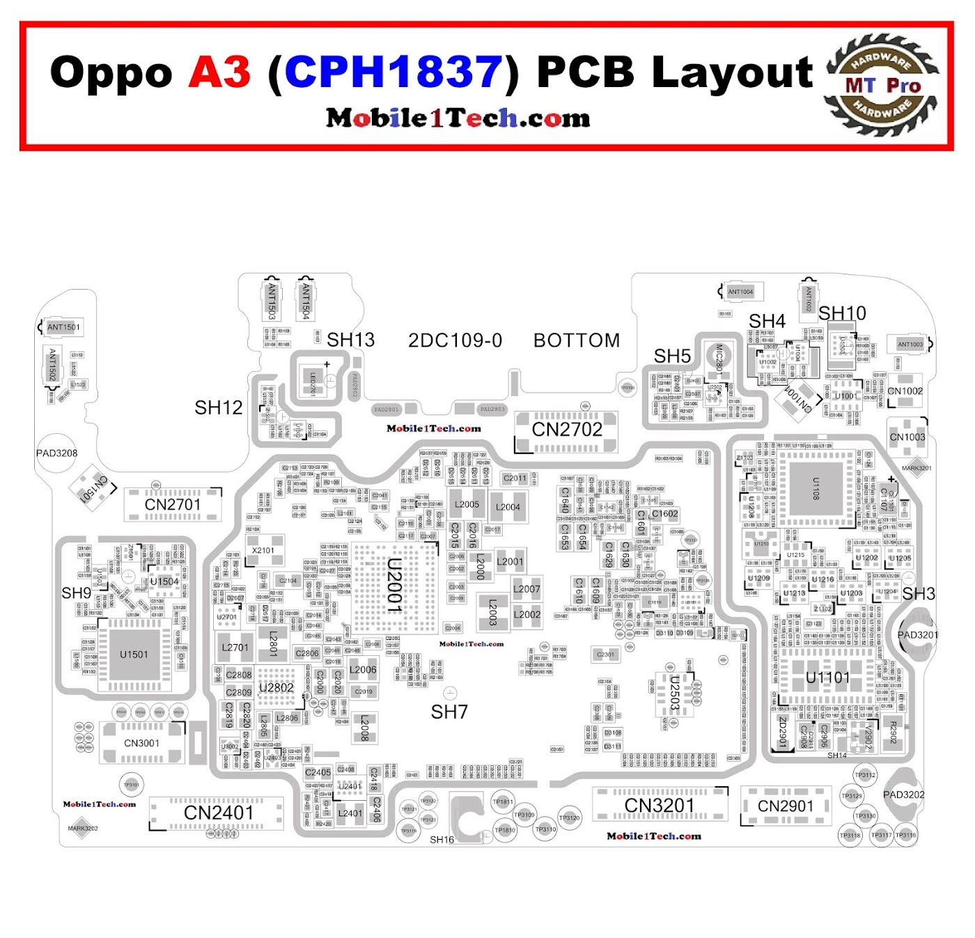 Samsung Note 8 SM-N950U Pcb Layout &Teardown