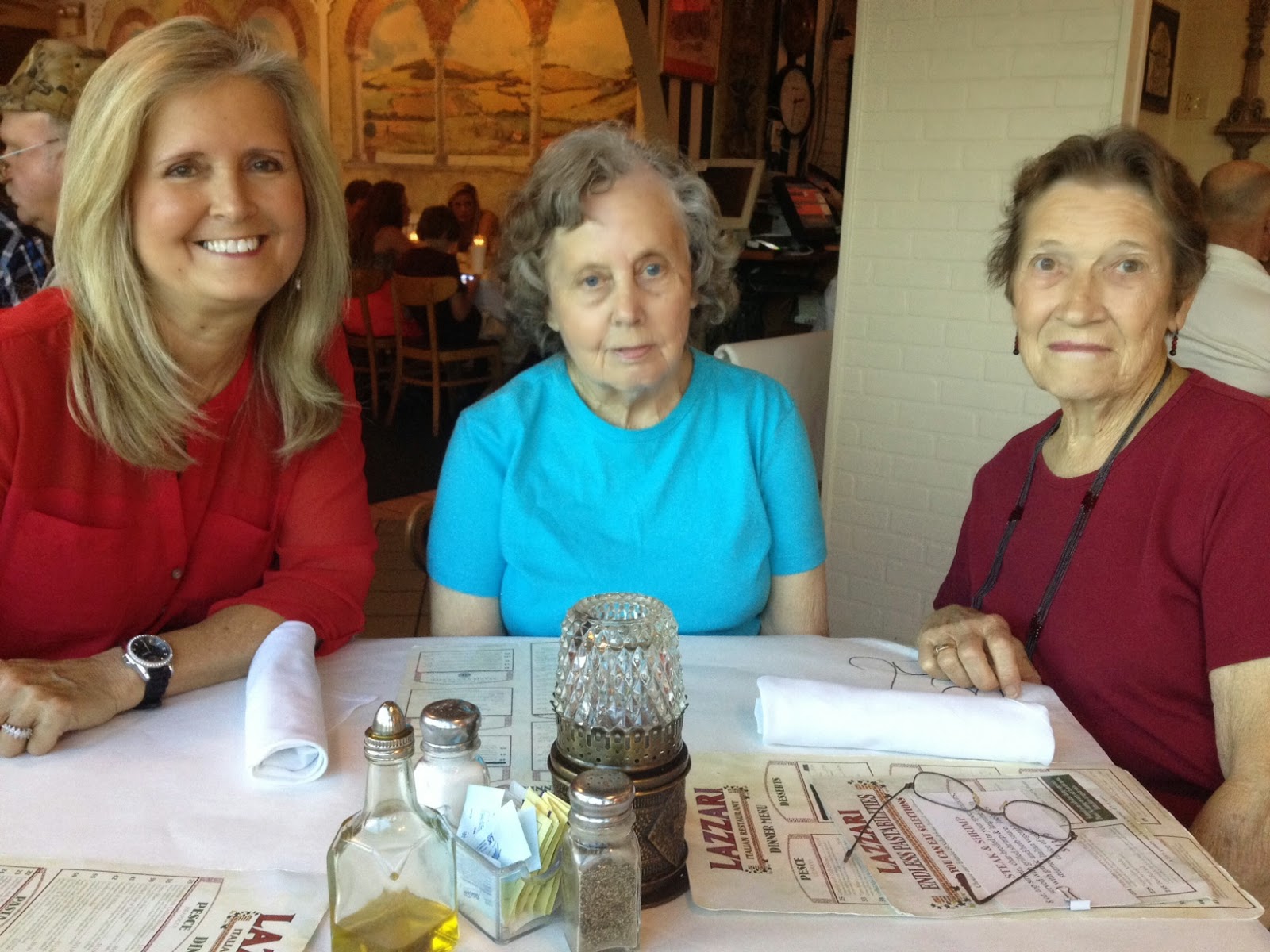 Mamas Family Porn - Today, I got to celebrate my mama and her mama (Me-Maw) and my daddy's mama  (Granny)! The four of us went to lunch at Lazzari Italian Oven in my  hometown of ...
