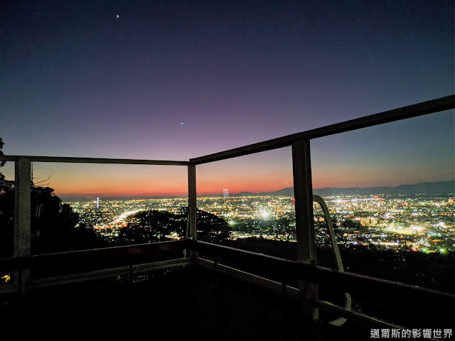 【福岡】筑後国一の宮高良大社|海拔312公尺看夜景