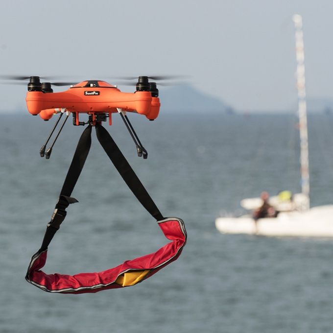 Splash Drone 3, es el último drone de SwellPro y es completamente resistente al agua