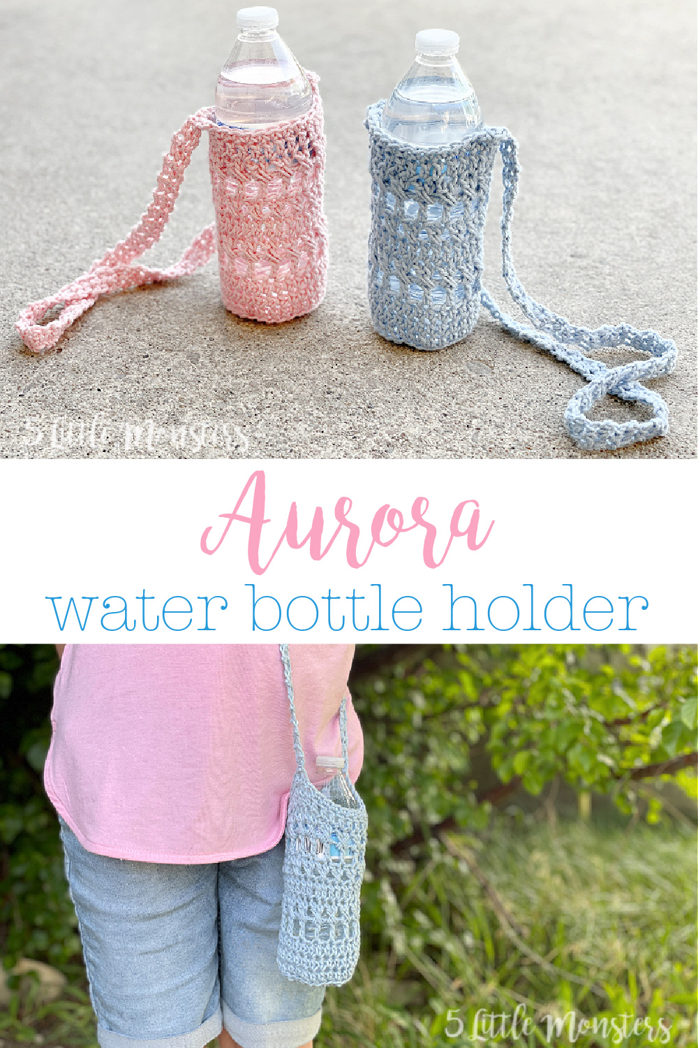 5 Little Monsters Aurora Water Bottle Holder