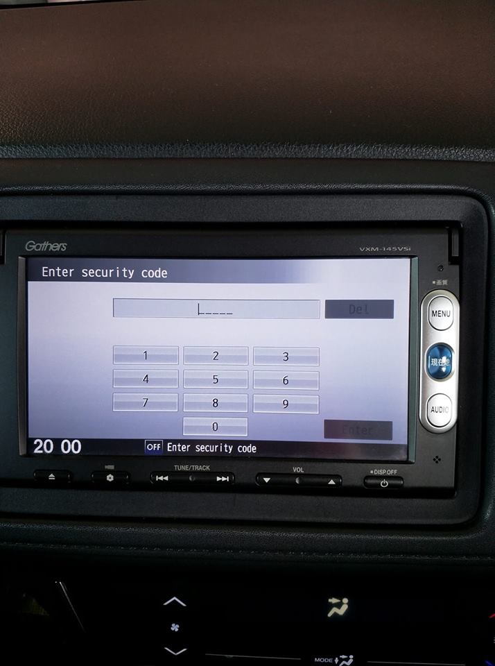 Navigationdisk Japanese Car Navigation Unlock Solution Honda Gather Unlock Vsi Vxm 152vfi Vxm 145vfn