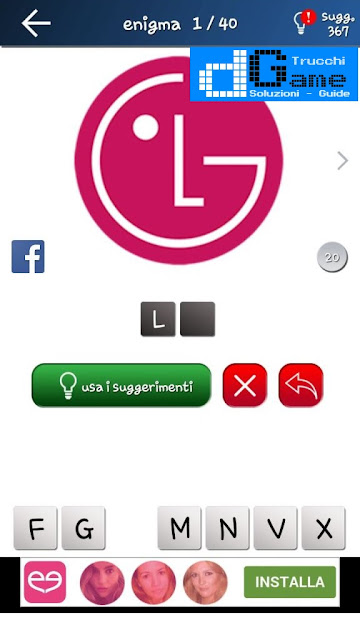 Quiz Logo gioco soluzione livello 4, loghi 1-40 | Parola e foto