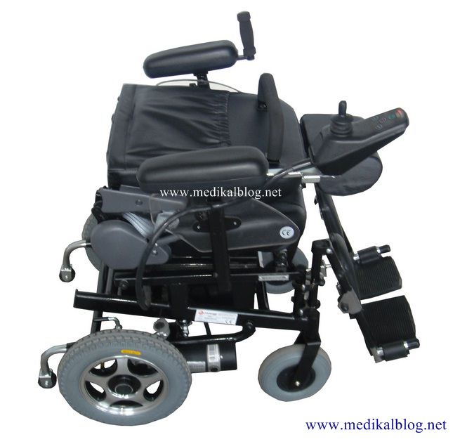Tekerlekli sandalye Katlanabilir Akülü Tekerlekli Sandalye