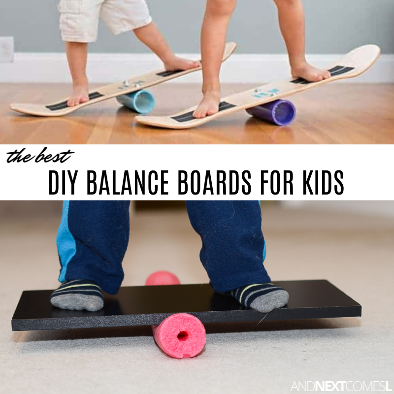 5 DIY Balance Boards for Kids {That You Can Actually Make}