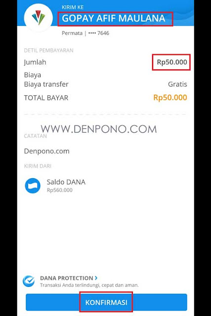 Cara Mudah Transfer Saldo DANA ke GOPAY