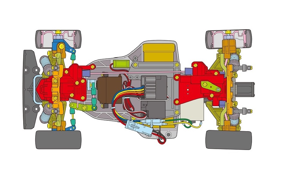 安心の実績 高価 買取 強化中 タミヤ TA02FWD CARカーボンシャーシ