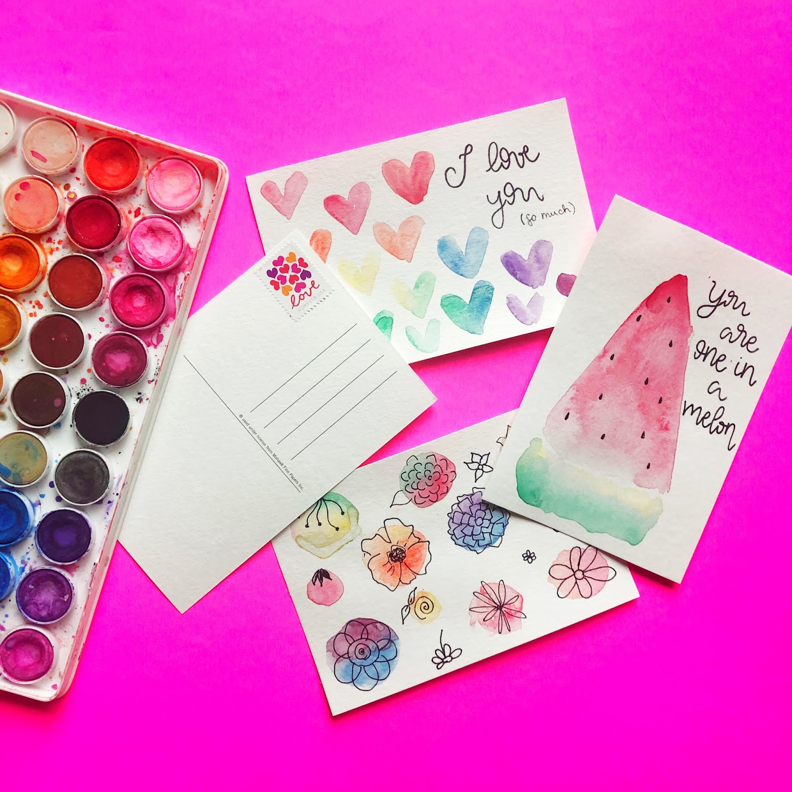 Send more DIY postcards