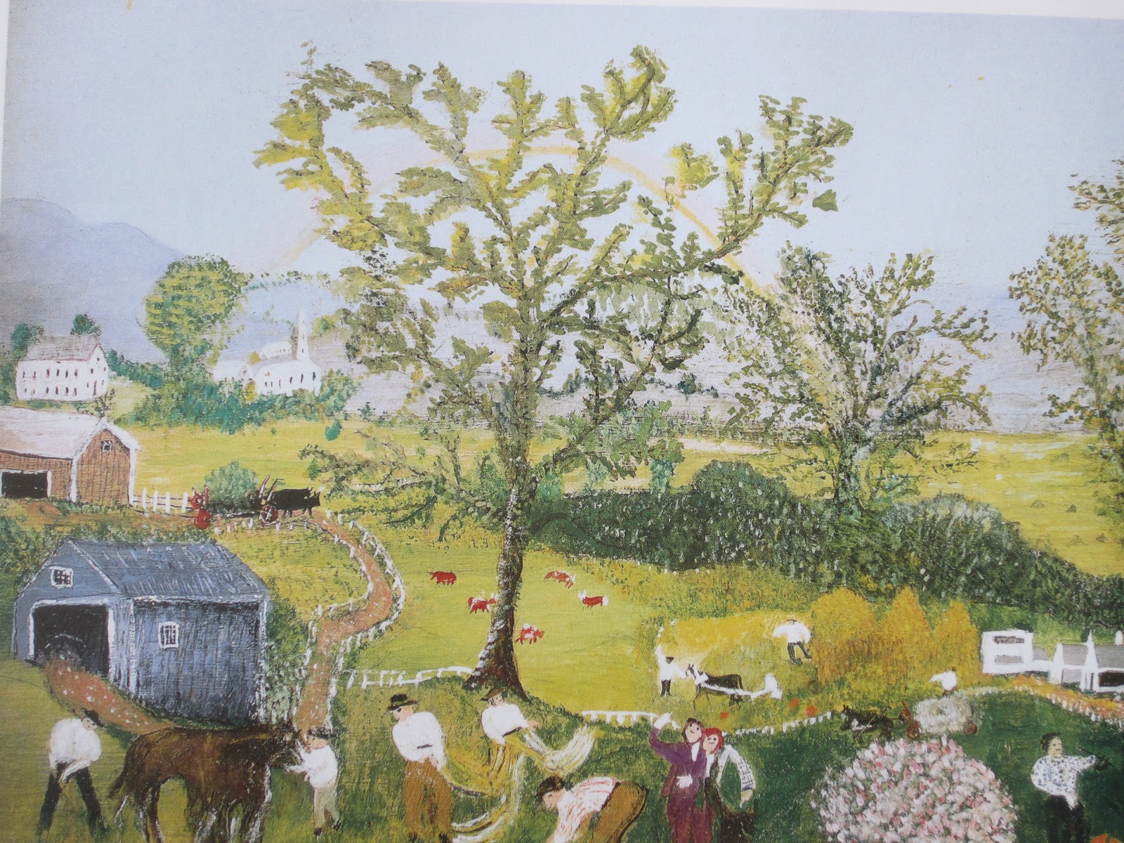 Harvest Moon by Hand: Artist/Picture Study - Grandma Moses