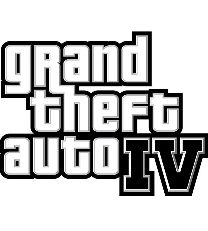 Grand Theft Auto IV Logo Font