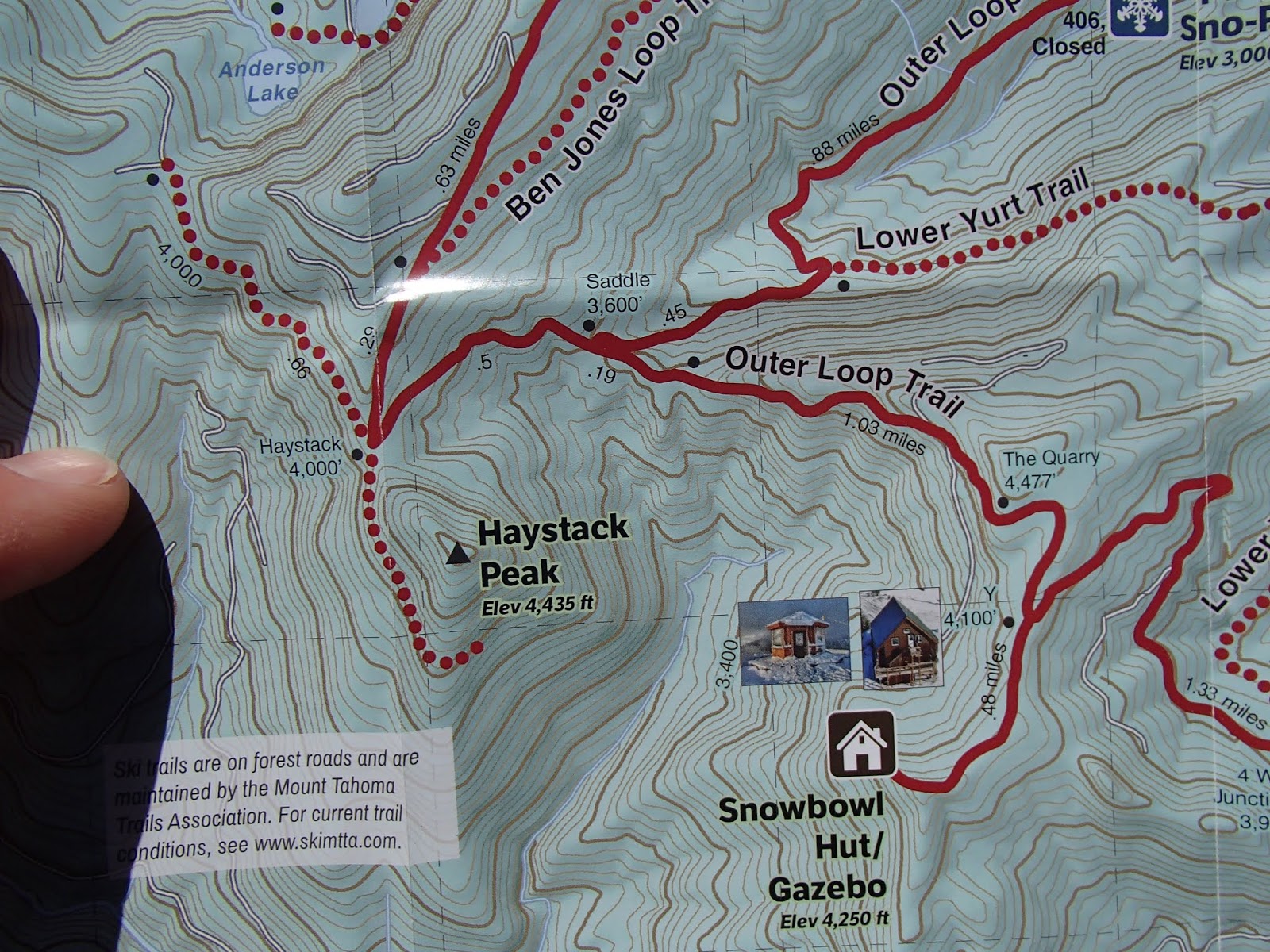 ContoursThe CORE GIS Blog An Actual Printed Map! The Mount Tahoma
