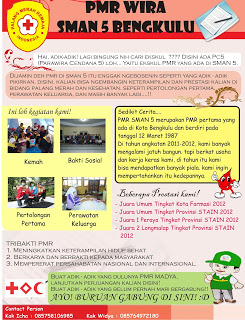 Contoh Kata Kata Untuk Promosi Ekskul Pmr