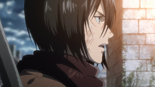 ミカサ・アッカーマン Mikasa Ackerman CV. 石川由依 Ishikawa Yui Hellominju.com : 進撃の巨人 アニメ 第3期 54話 勇者 | Attack on Titan Season3 Part2 Ep.54 "Hero" | Hello Anime !