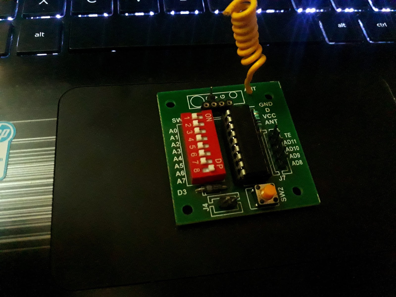 Single Bit Wireless Data Transmission