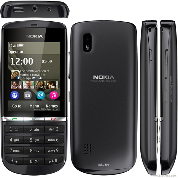 Nokia Asha 300 Processor 1ghz Touch Type Full Specification ~ Mobile