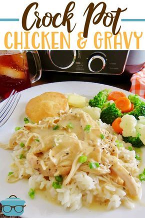 Crock pot chicken and gravy - RECIPE FOR HEALTHY