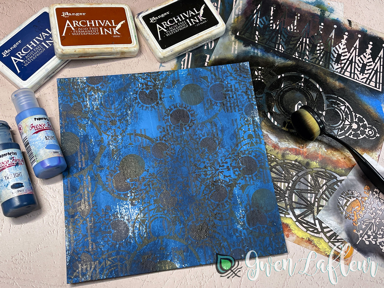 StencilGirl Talk Printmaking with Stencils