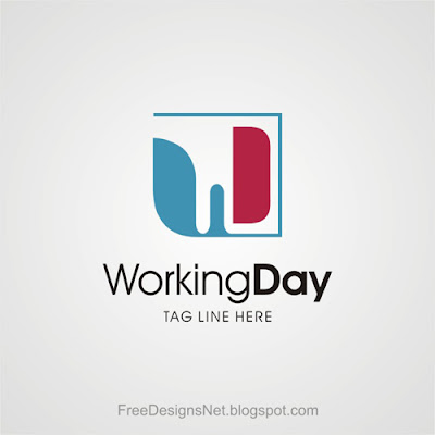 Working Day Office Logo Editable Logo Template Design Free Download