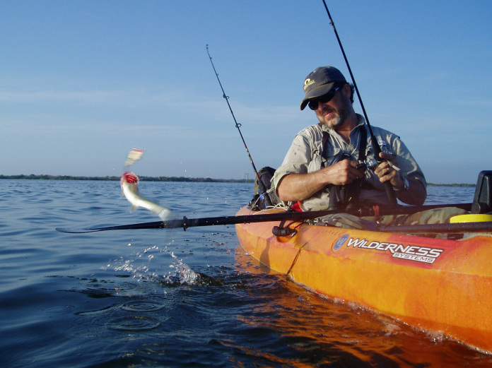 Kayak Angling for Big Fish Fishing Report 6/18/11 Mosquito Lagoon