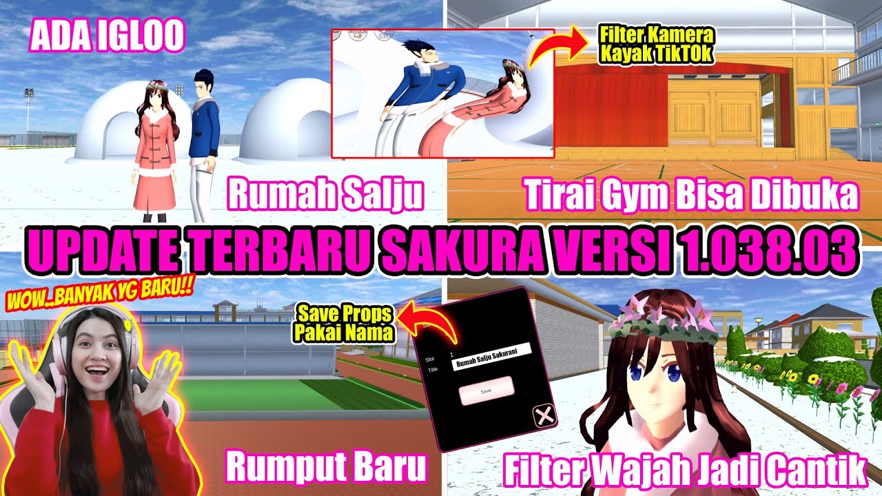 Fitur Terbaru di Update Sakura School Simulator Versi 1.038.03