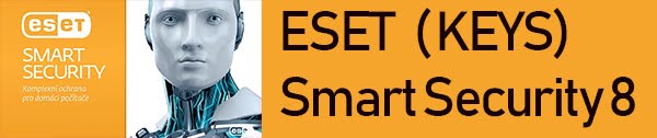 ESET SMART SECURITY 8 CRACK & KEYS