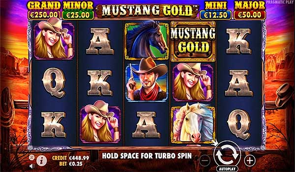 Main Gratis Slot Indonesia - Mustang Gold (Pragmatic Play)