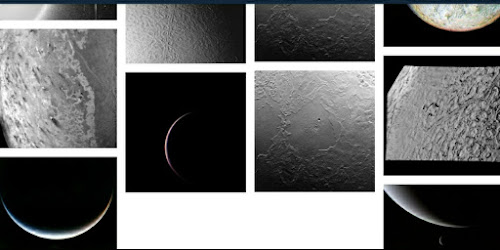 Images Voyager Took of Neptune