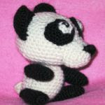 patron gratis oso panda  amigurumi | free pattern amigurumi panda bear