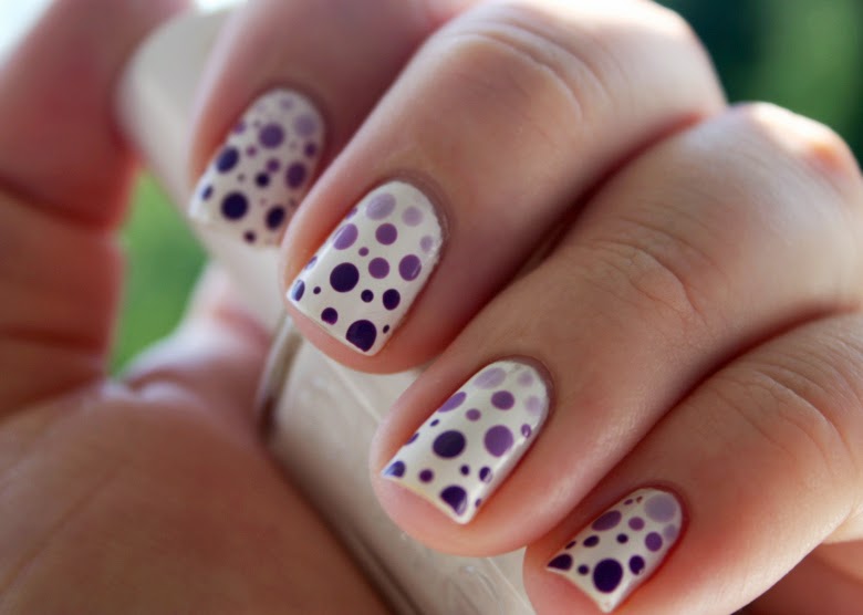 Nageldesign mit Punkten Nägel ganz einfach selbst  - Nageldesign Mit Punkten