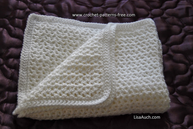 Easy crochet baby blanket patterns