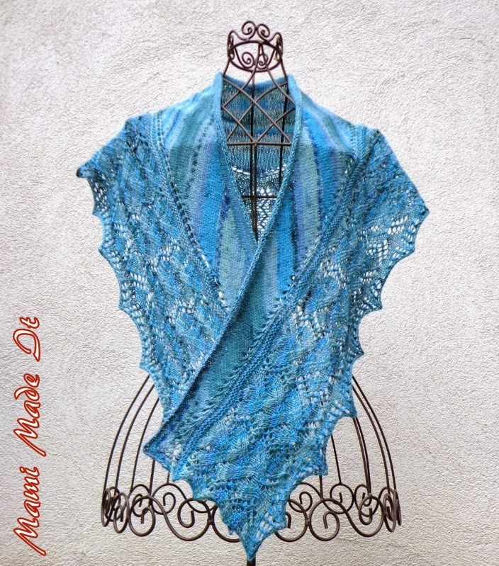 Shawlette Blue Lagoon by Mami Made It