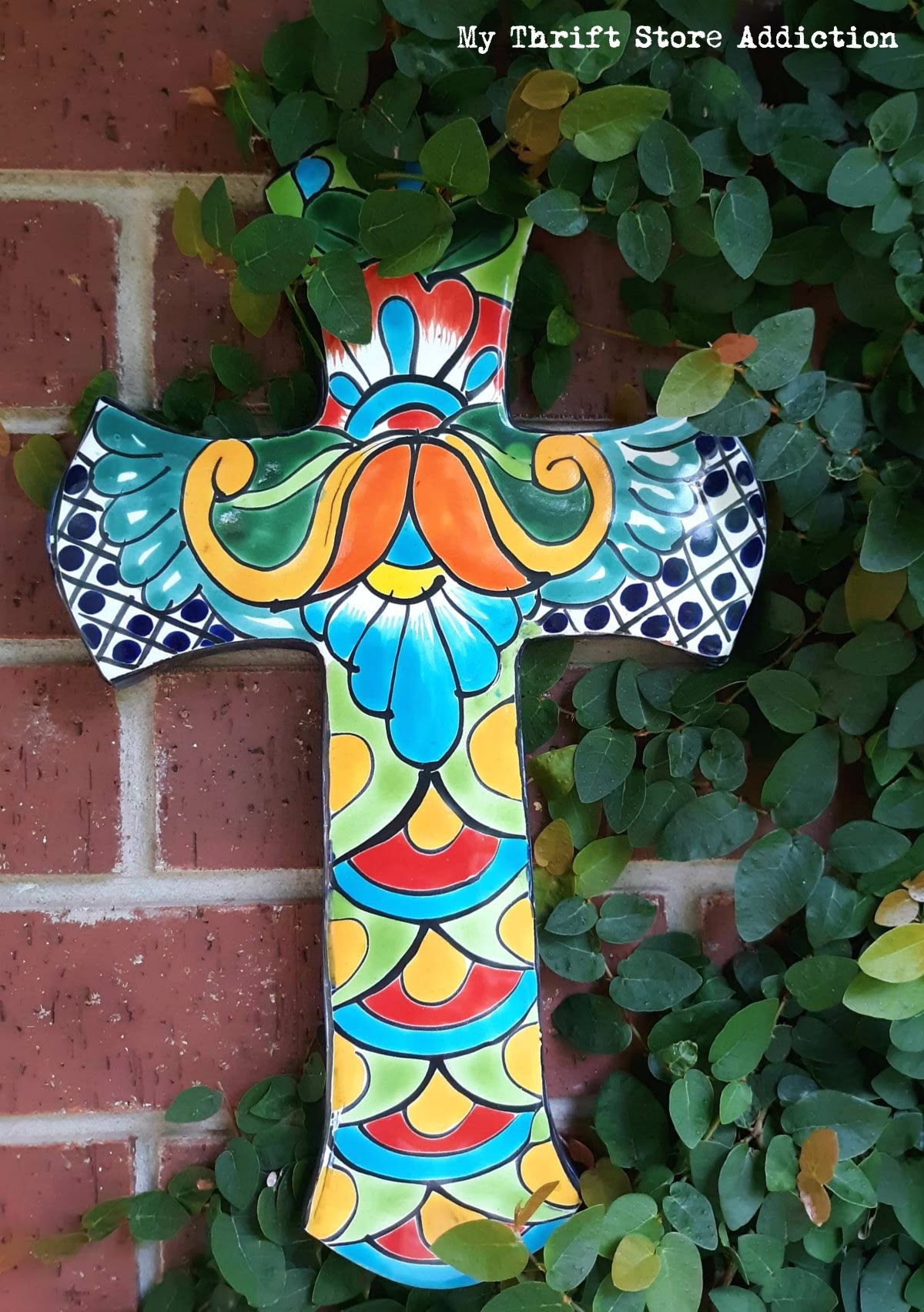 Easter garden crosses