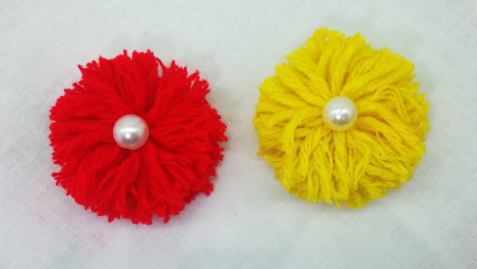 Easy Hand Embroidery With Woolen Flower Amazing Woolen Flower Ideas