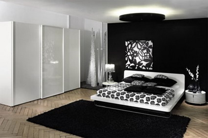 vintage home: Decora tu dormitorio con el color de moda: Negro