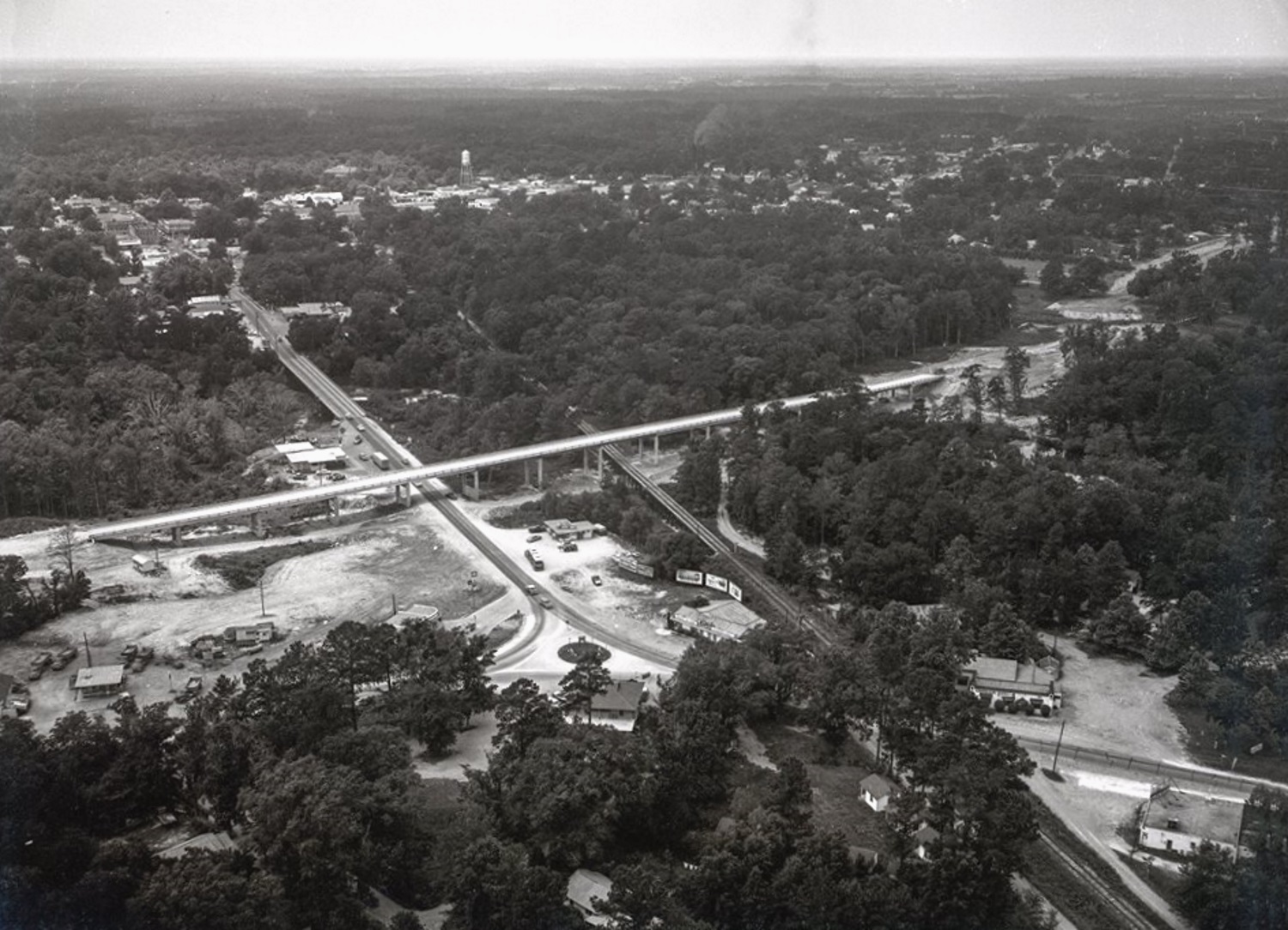Tammany Family Covington Aerial Photograph 1957