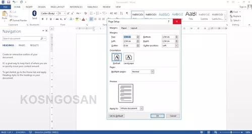 cara mengatur margin word cara mengatur margin word