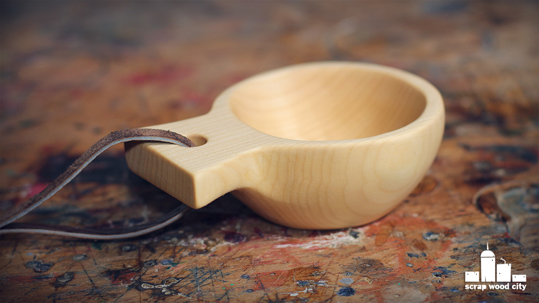 scrap wood city How to make a kuksa mug