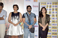  Huma Qureshi, Arshad and Madhuri Dixit at 'Dedh Ishqiya'  Press conference