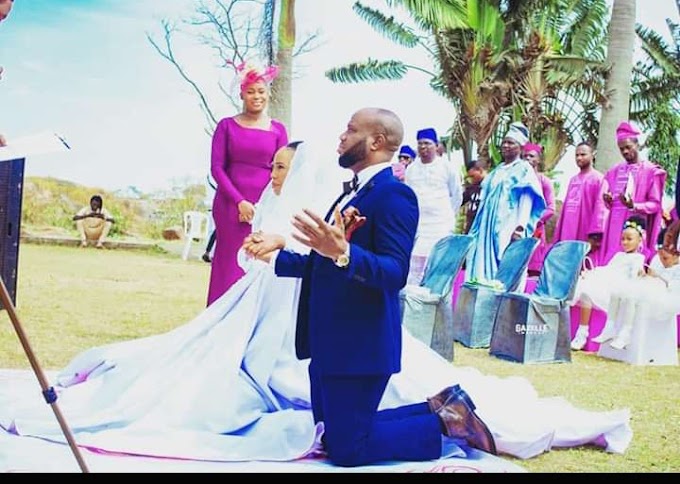 CHURCH GIST: THE SECRET BEHIND THE STRANGE THING THAT APPEARED ON THE SKY DURING THE WEDDING OF PST SULEMAN LAWAL