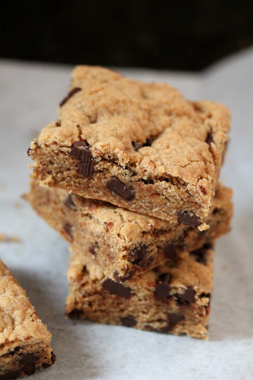 Vegan Chocolate Chip Cookie Bars Kitchen Grrrls.