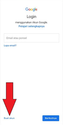 Cara Buat Akun Gmail Dari HP