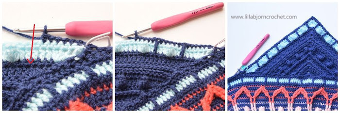 Rozeta CAL: week 8 row 15