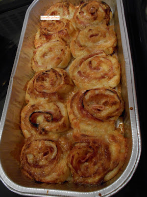 Pizza rolls apéritifs très rapide