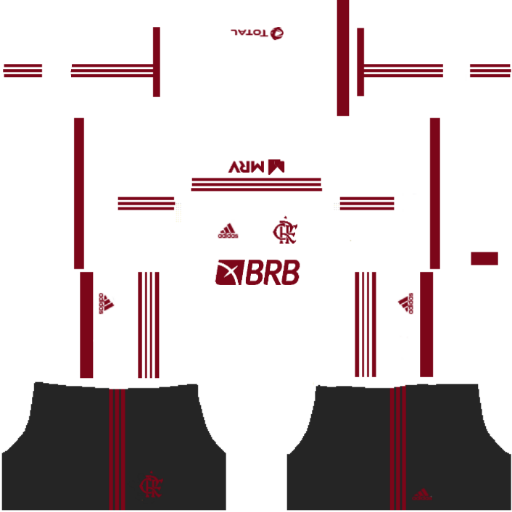 Kits DLS Flamengo / Uniformes diferentes