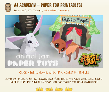 Animal Jam Spirit Blog: Candy Cane Tiara and Jamaaliday Gift