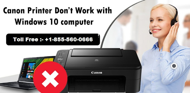 Canon Printer Don't Work With Windows 10 PC 